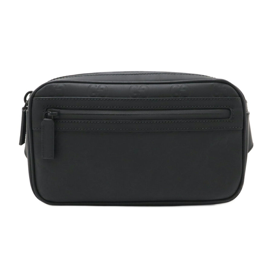 Gucci Faux Leather Black Crossbody Bags
