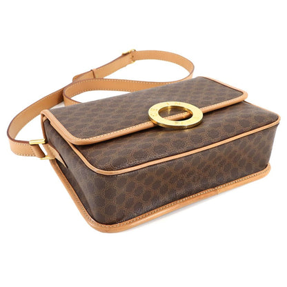 Celine Pvc Brown Shoulder Bags