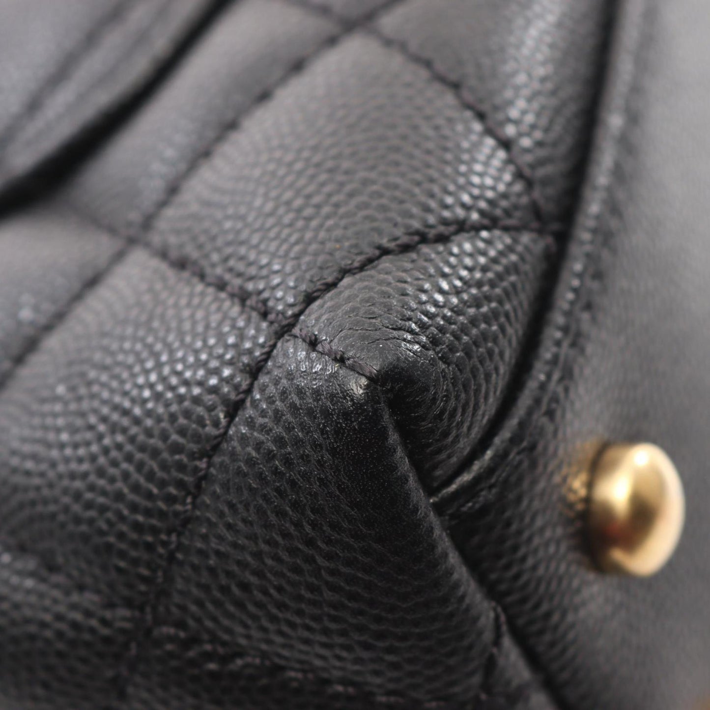 Chanel Calfskin Black Handbags