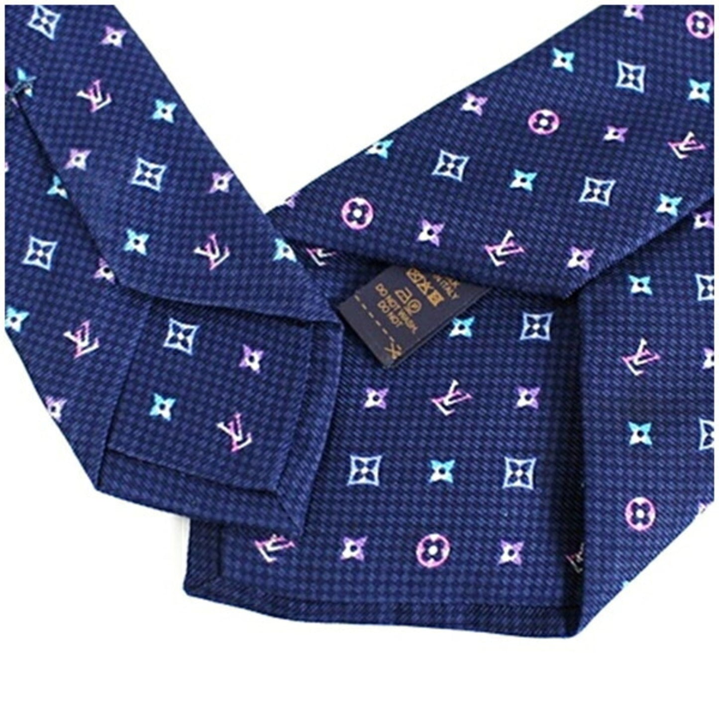Louis Vuitton Silk Blue Ties