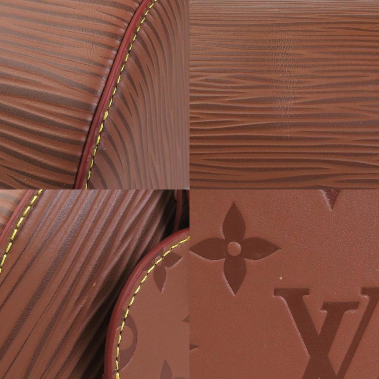 Louis Vuitton Epi Brown Handbags