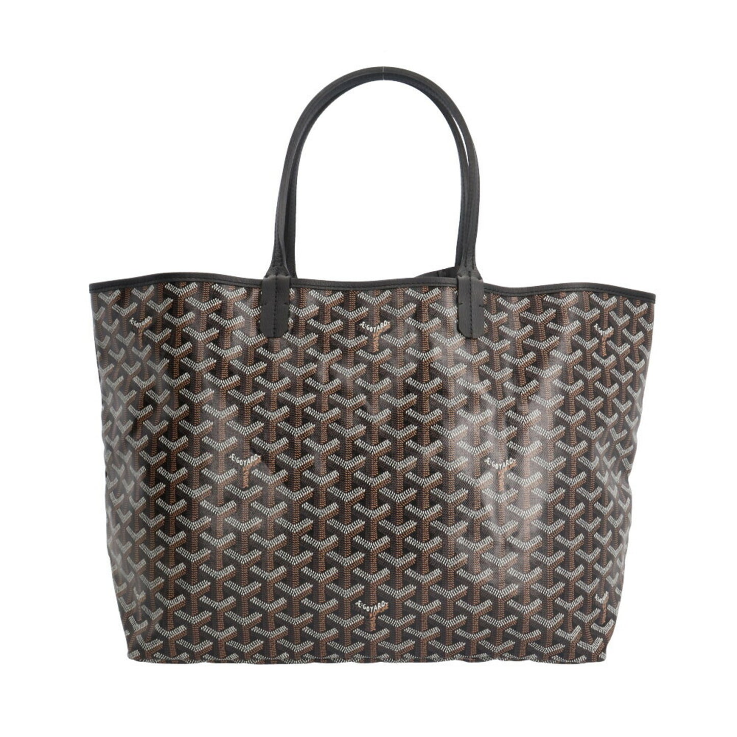 Goyard Pvc Black Tote Bags