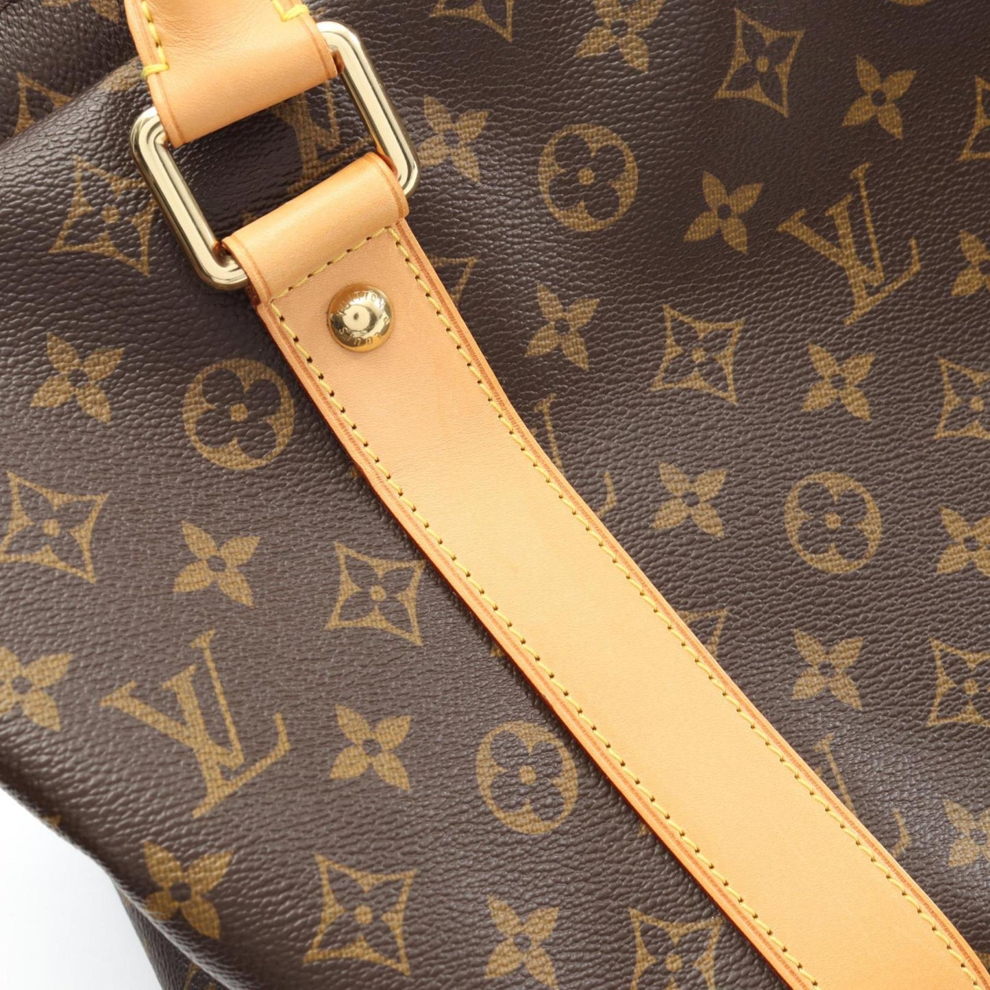 Louis Vuitton Coated Canvas Brown Travel Bags