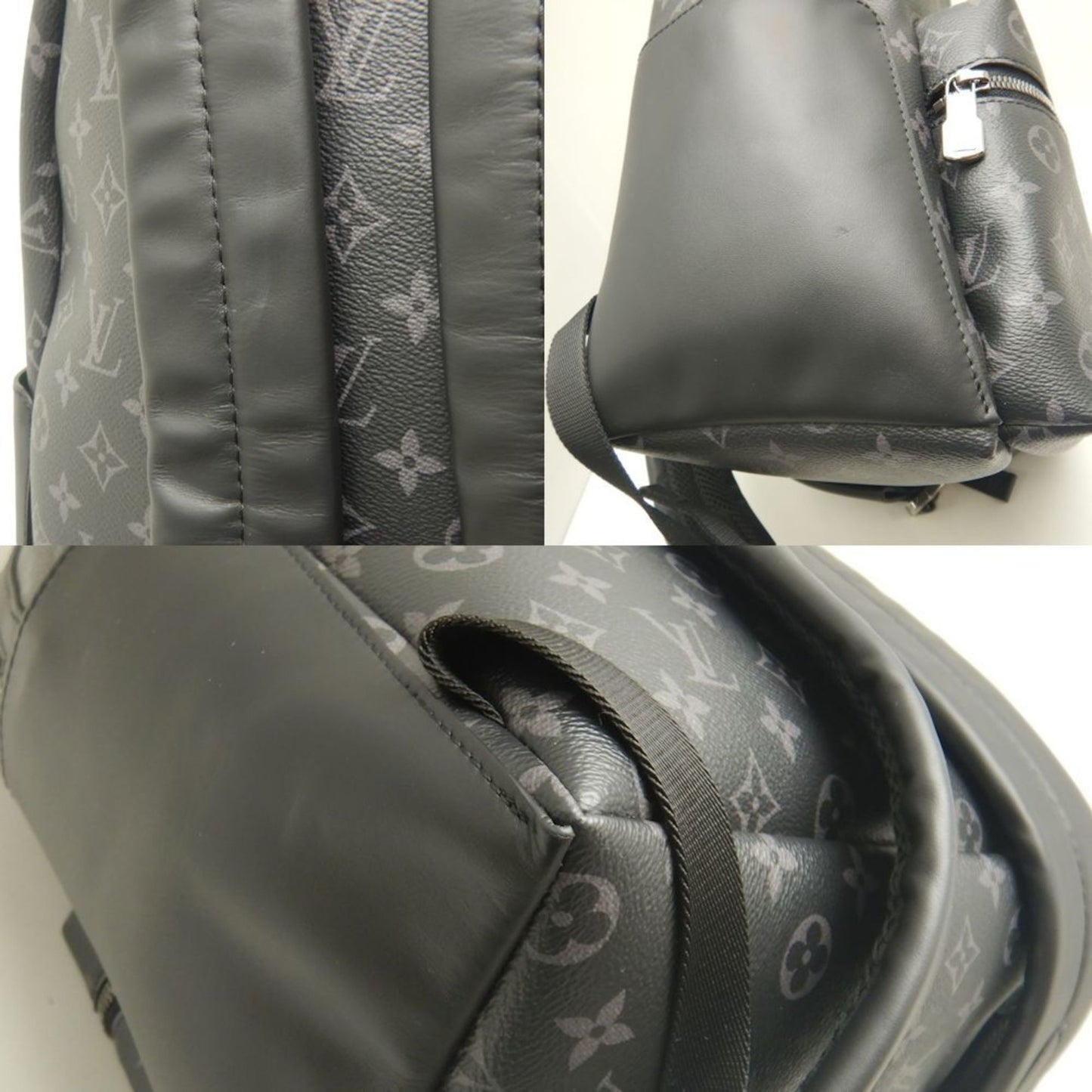 Louis Vuitton Monogram Canvas Black Backpacks