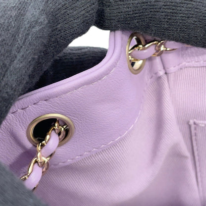 Chanel Others Purple Backpacks