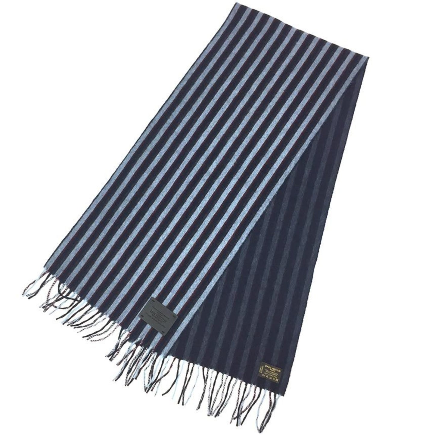Louis Vuitton Cashmere Blue Scarves