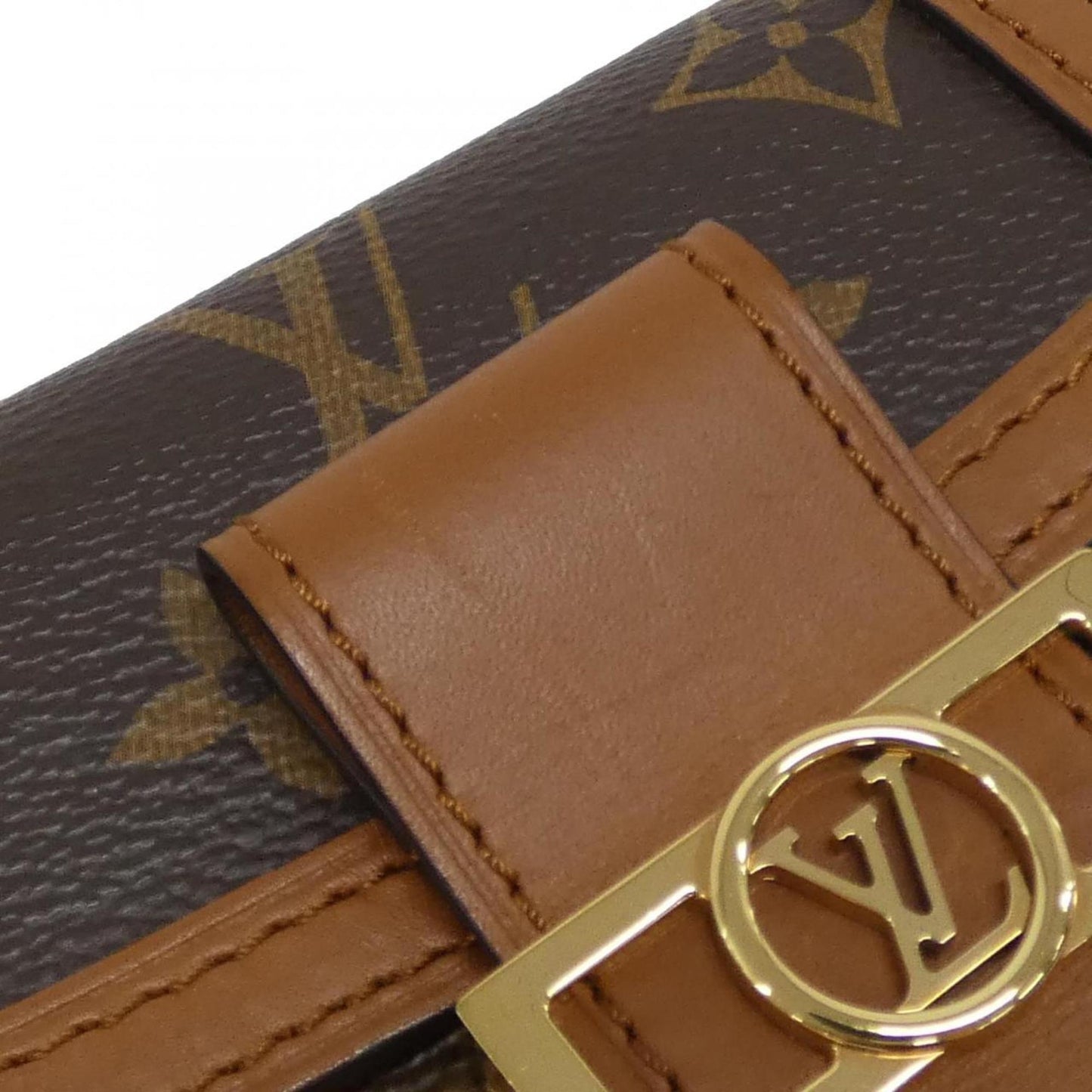 Louis Vuitton Coated Canvas Brown Crossbody Bags