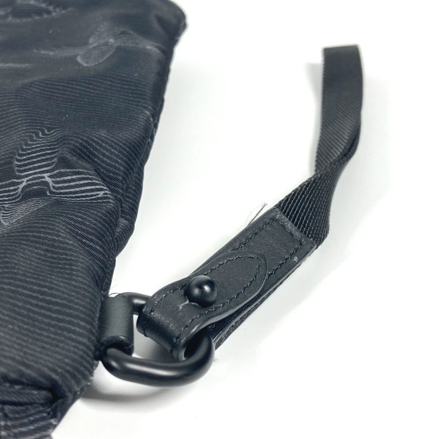 Louis Vuitton Nylon Black Clutch Bags