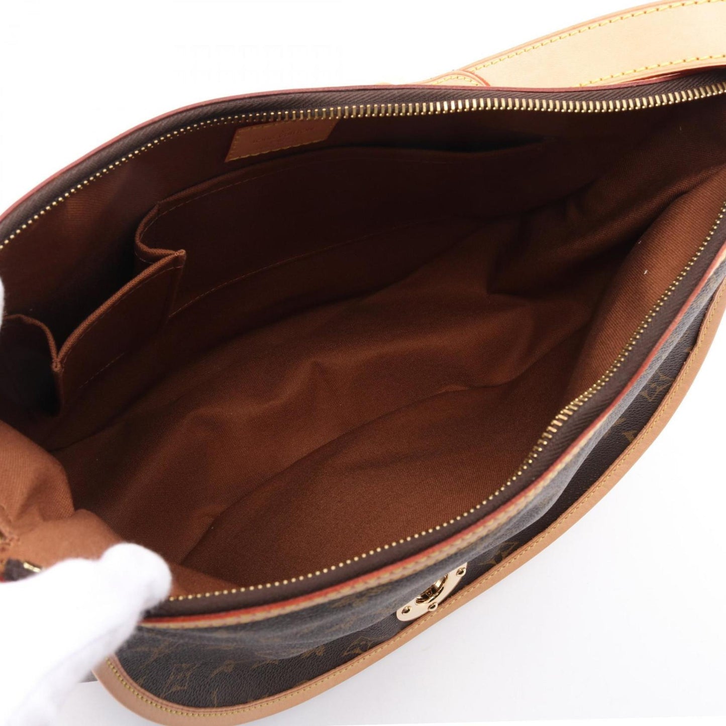 Louis Vuitton Monogram Canvas Brown Shoulder Bags