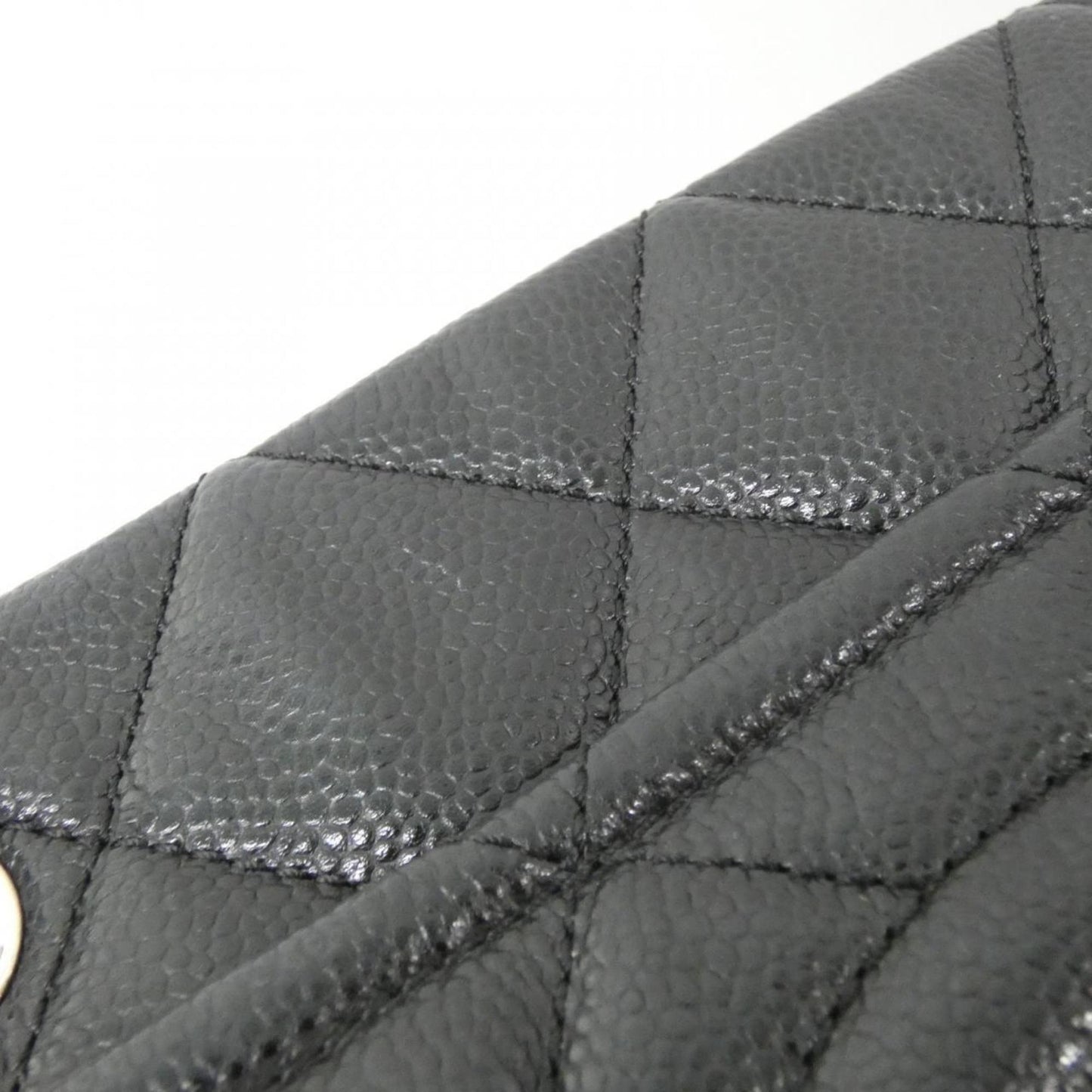 Chanel Calfskin Black Shoulder Bags