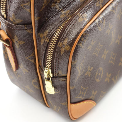 Louis Vuitton Coated Canvas Brown Shoulder Bags