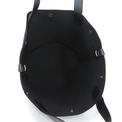 Prada Denim Black Shoulder Bags