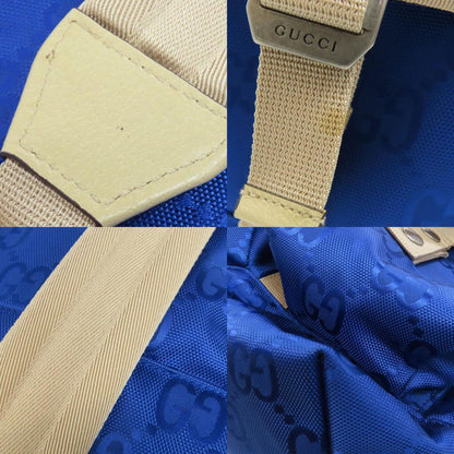 Gucci Nylon Blue Backpacks