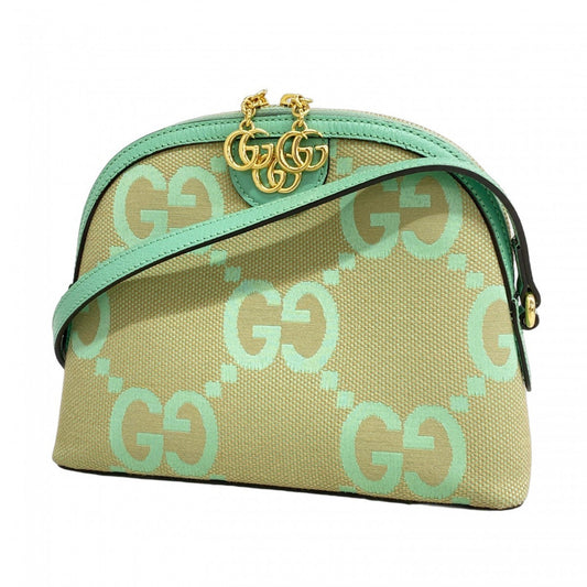 Gucci Canvas Green Shoulder Bags