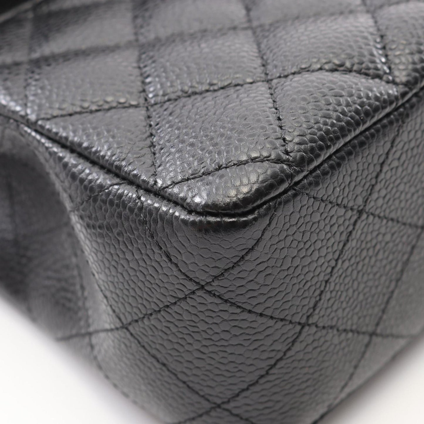 Chanel Calfskin Black Shoulder Bags