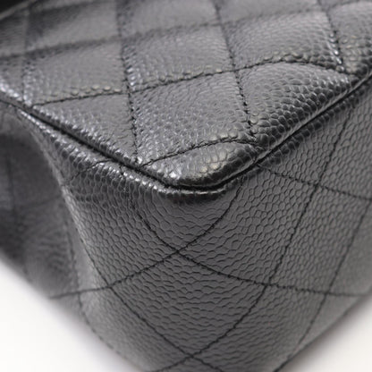 Chanel Calfskin Black Shoulder Bags