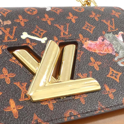 Louis Vuitton Coated Canvas Brown Shoulder Bags