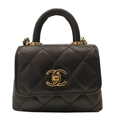Chanel Calfskin Black Backpacks