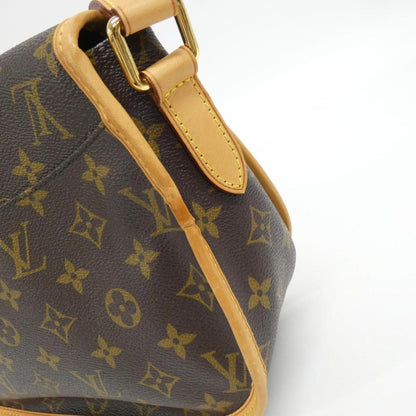 Louis Vuitton Coated Canvas Brown Shoulder Bags