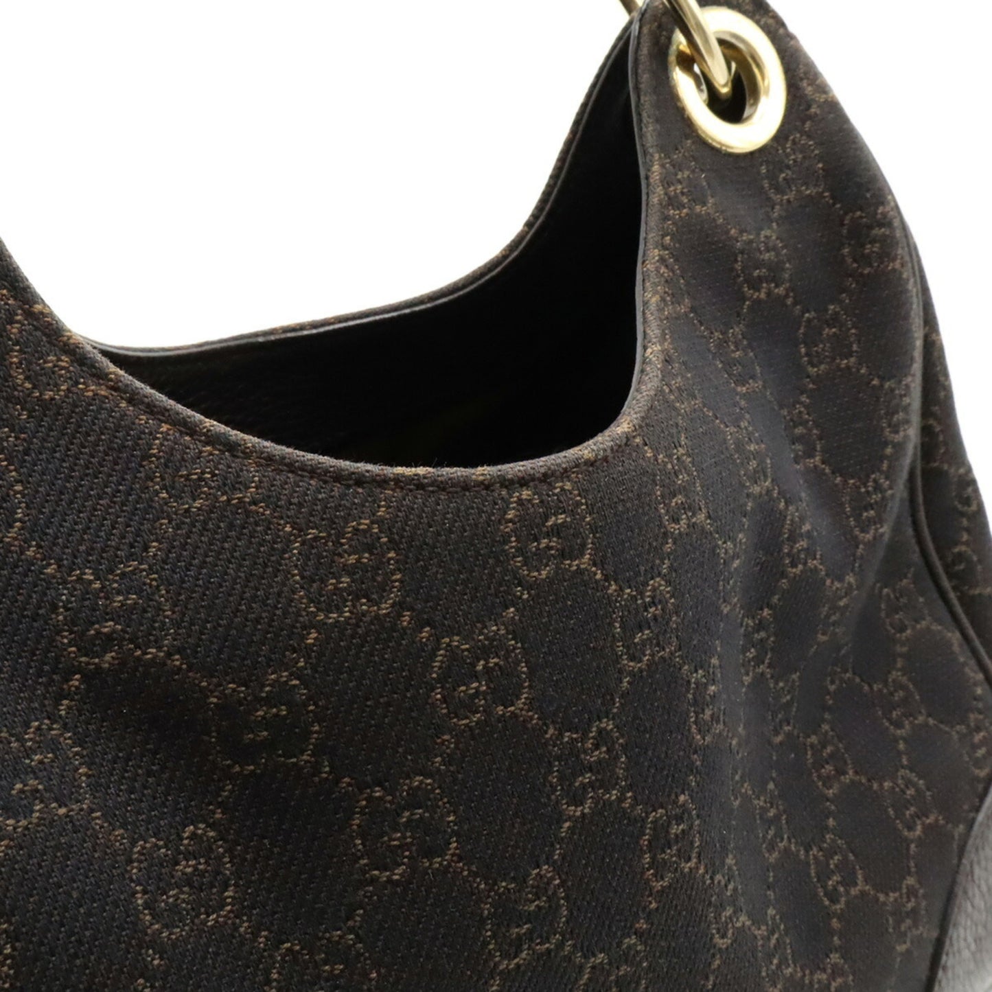 Gucci Canvas Brown Handbags