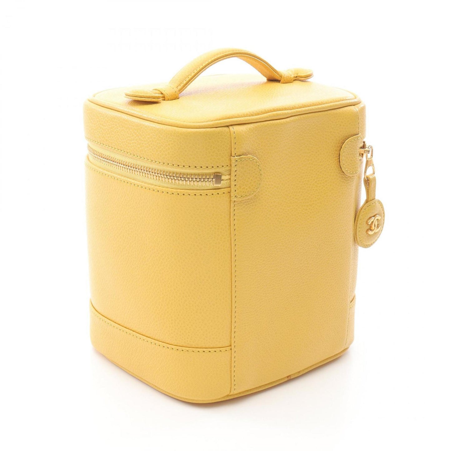 Chanel Calfskin Yellow Handbags