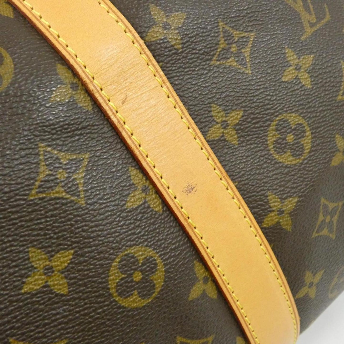 Louis Vuitton Coated Canvas Brown Travel Bags