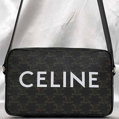 Celine Pvc Black Shoulder Bags