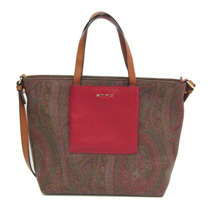 Etro Pvc Brown Handbags