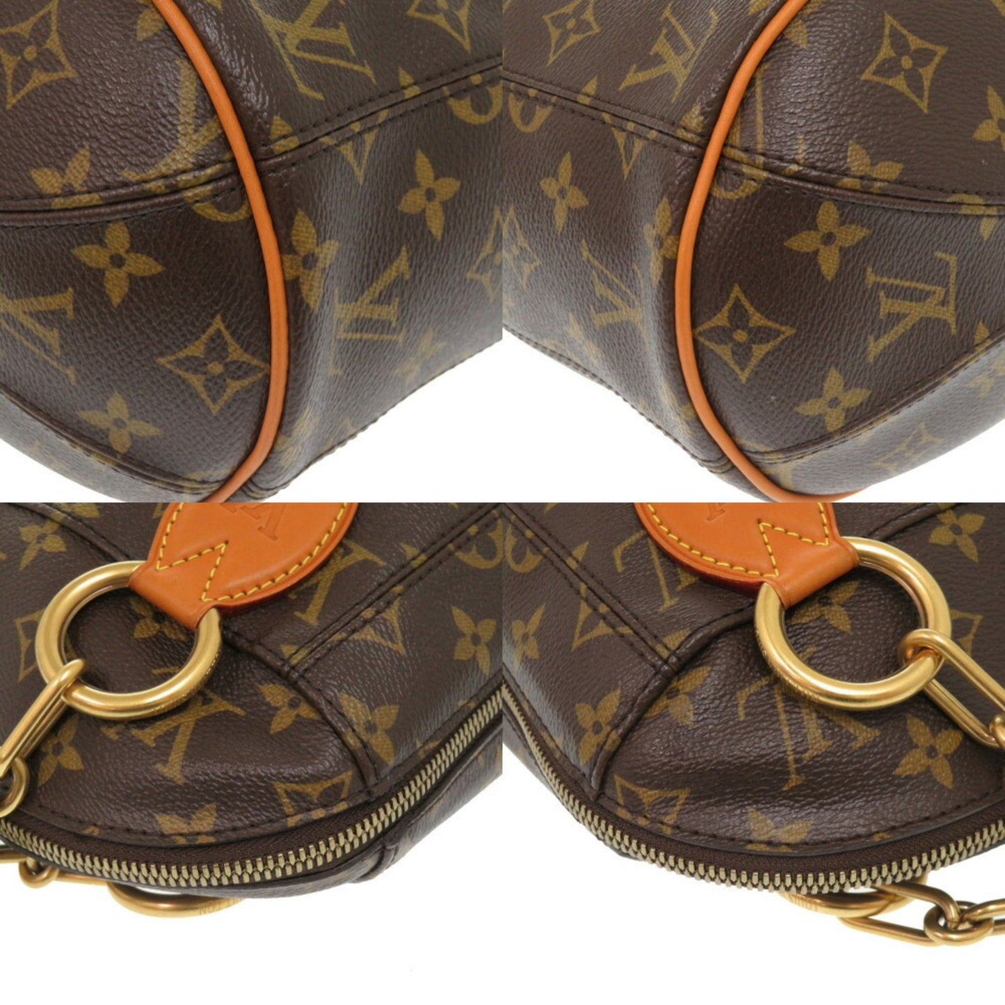 Louis Vuitton Monogram Canvas Brown Shoulder Bags