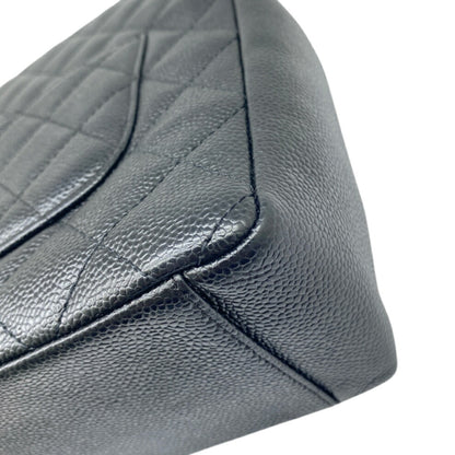 Chanel Calfskin Black Shoulder Bags