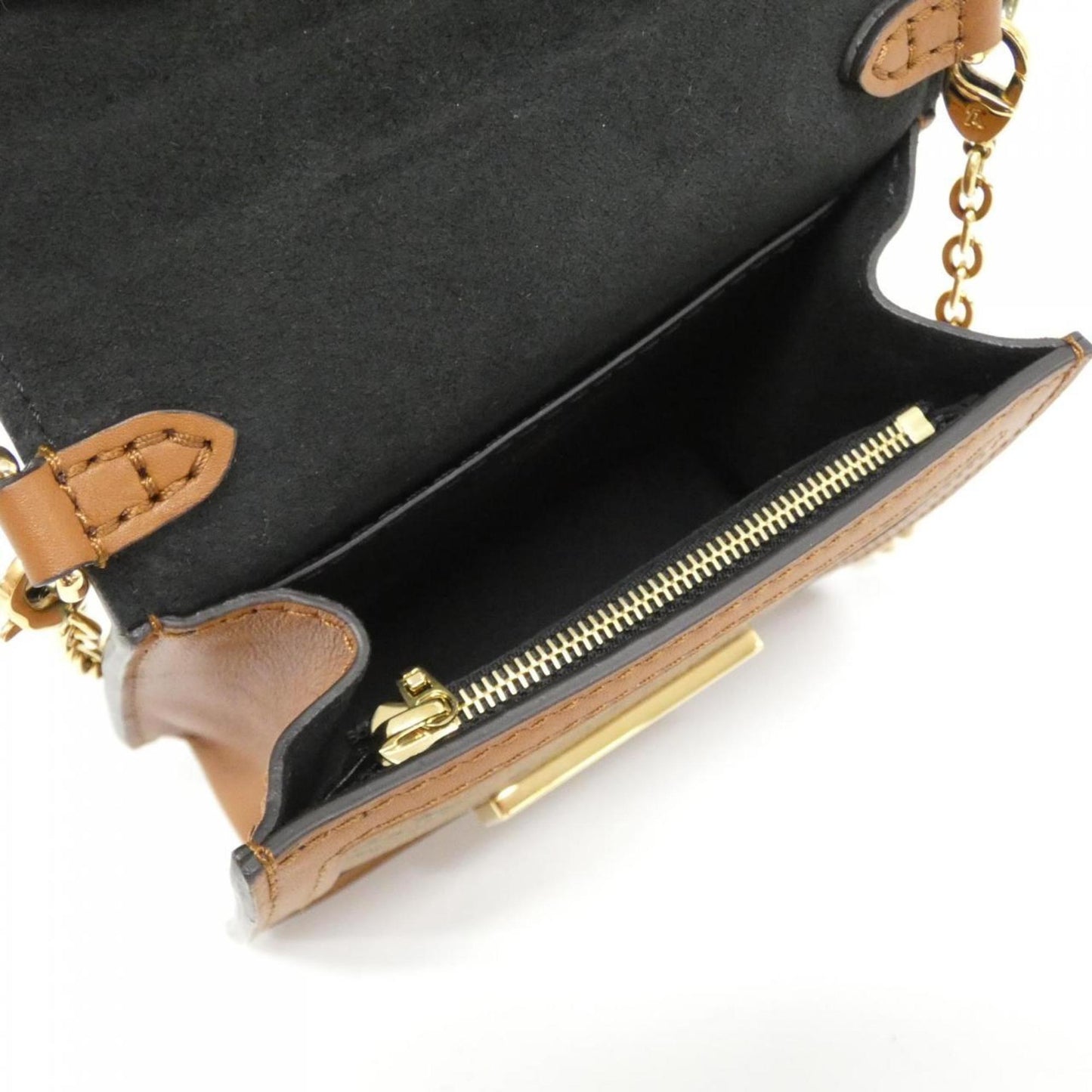 Louis Vuitton Coated Canvas Brown Crossbody Bags