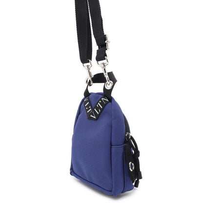 Valentino Nylon Blue Shoulder Bags