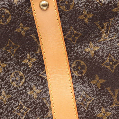 Louis Vuitton Coated Canvas Brown Travel Bags