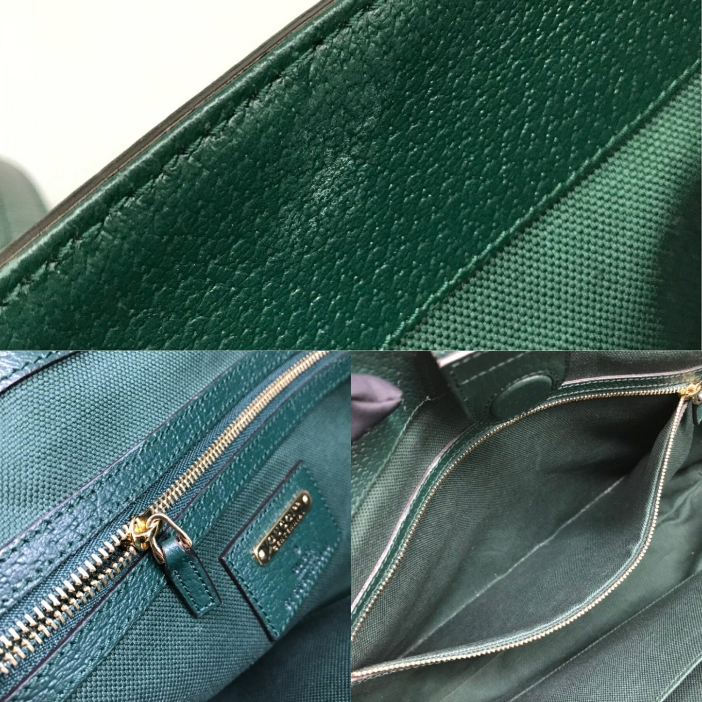 Gucci Canvas Green Tote Bags