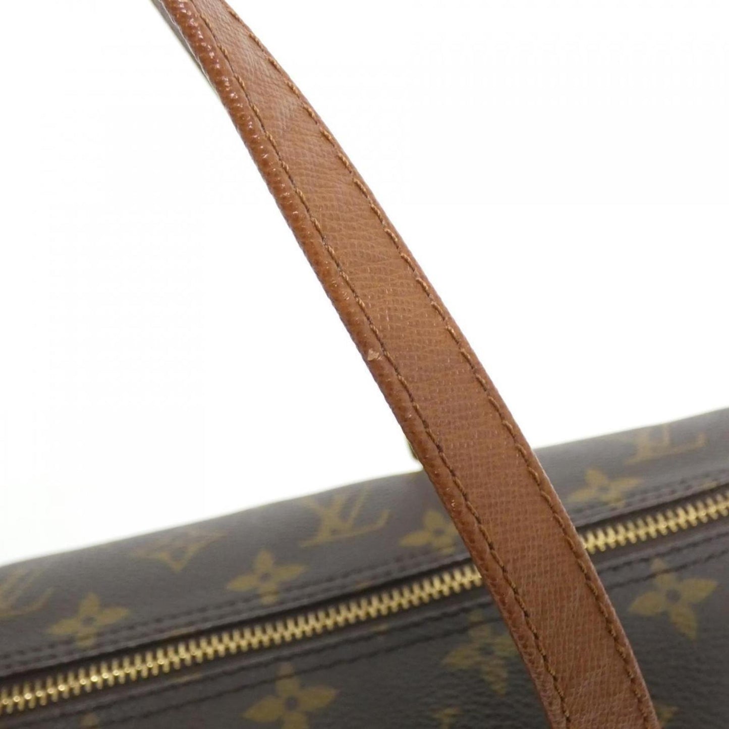Louis Vuitton Coated Canvas Brown Handbags