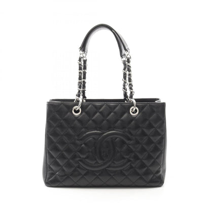Chanel Calfskin Black Tote Bags