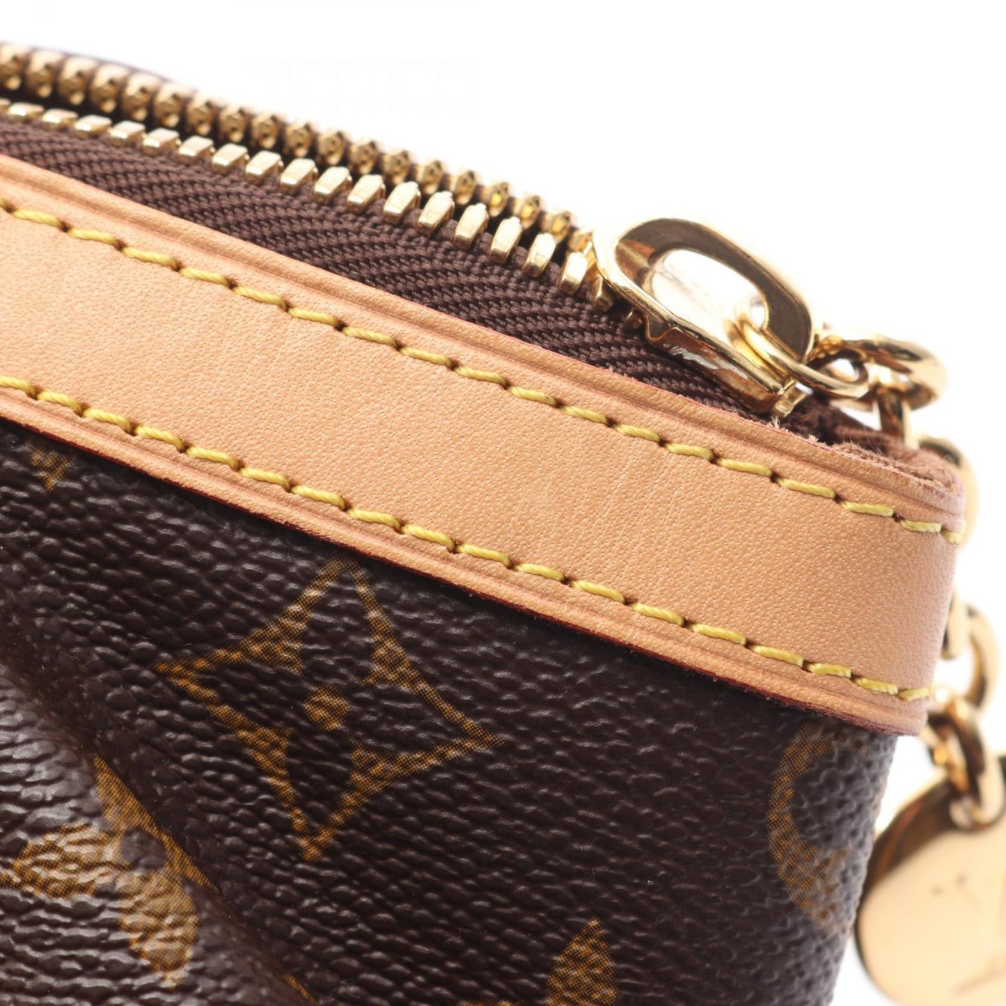 Louis Vuitton Coated Canvas Brown Handbags