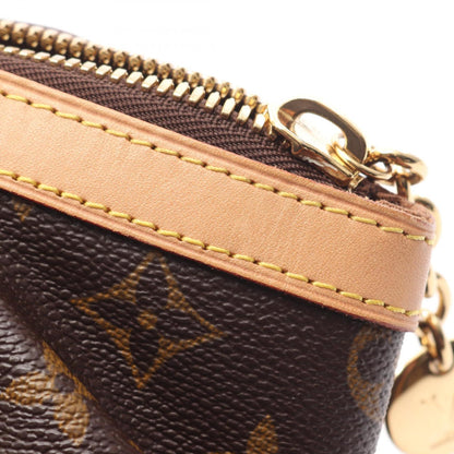 Louis Vuitton Coated Canvas Brown Handbags