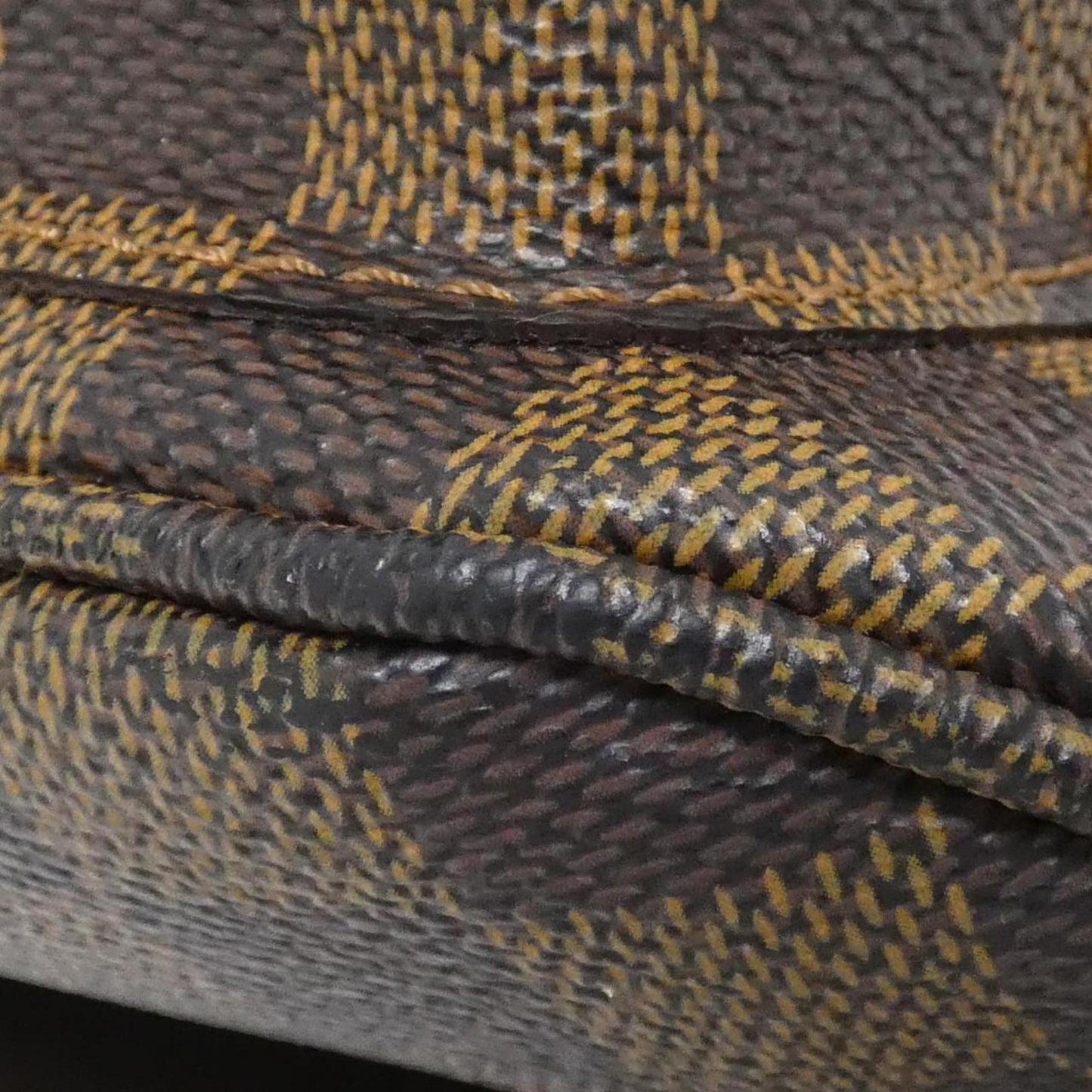 Louis Vuitton Coated Canvas Brown Shoulder Bags