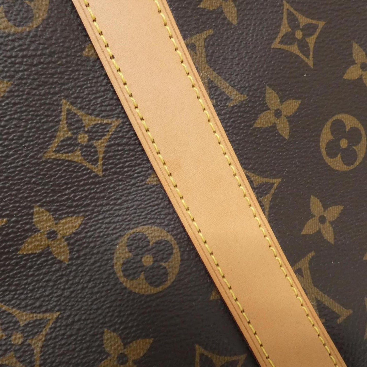 Louis Vuitton Coated Canvas Brown Travel Bags