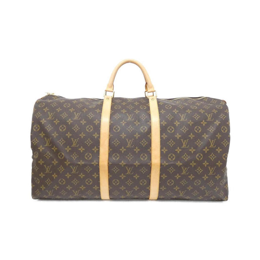 Louis Vuitton Coated Canvas Brown Travel Bags