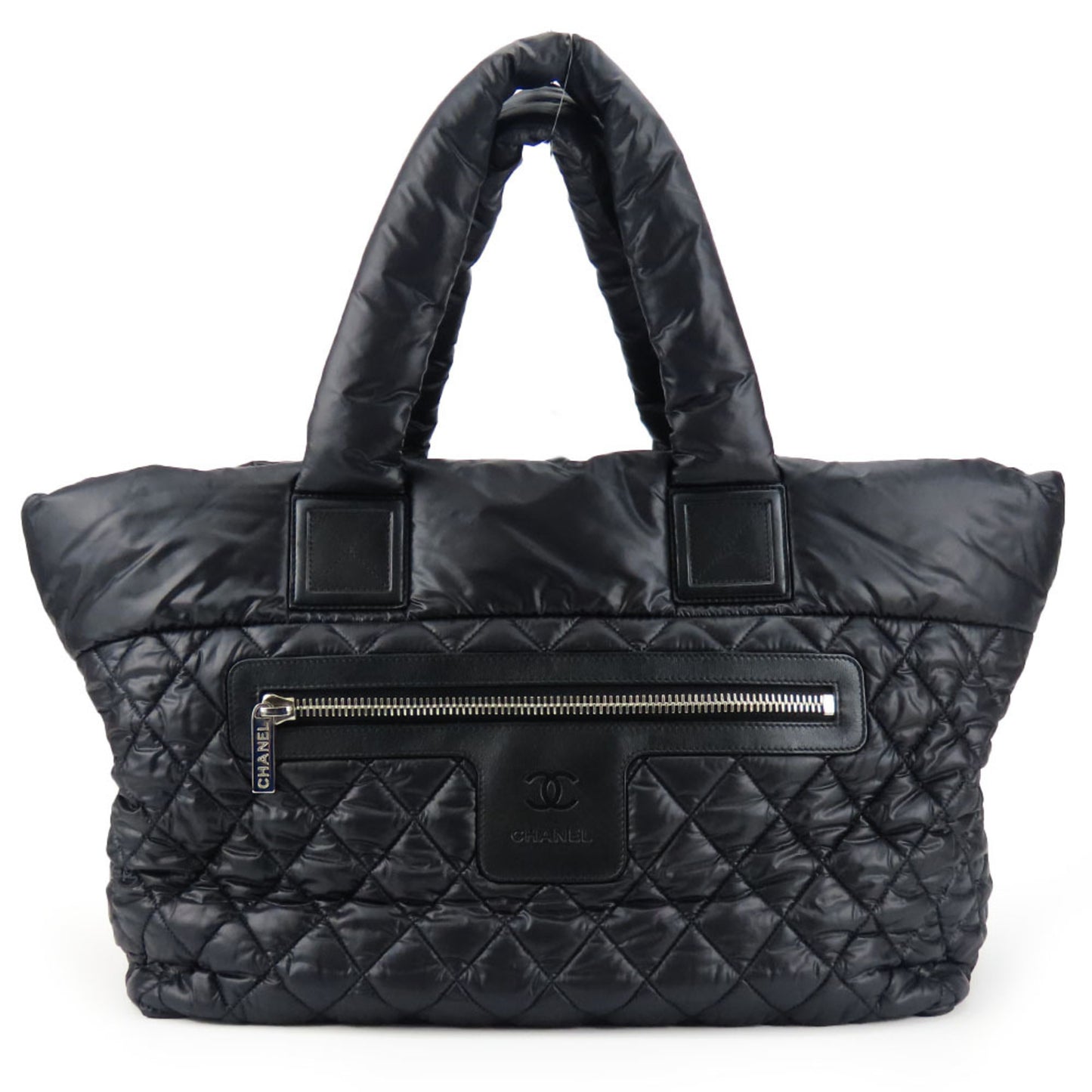 Chanel Nylon Black Tote Bags