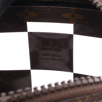 Louis Vuitton Coated Canvas Brown Shoulder Bags