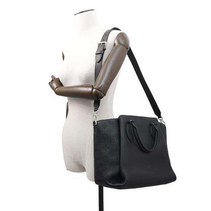Louis Vuitton Monogram Canvas Black Handbags
