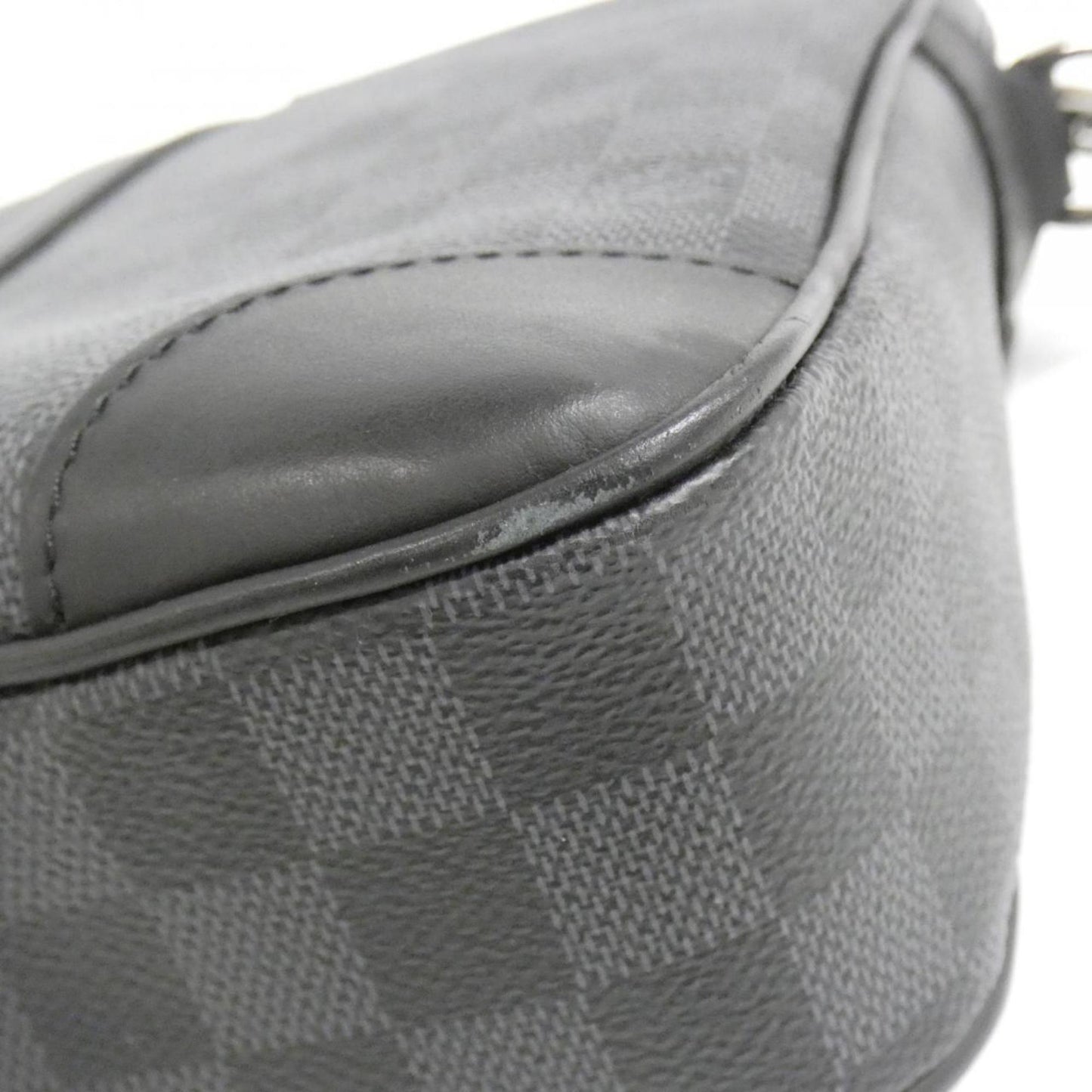 Louis Vuitton Coated Canvas Gray Handbags