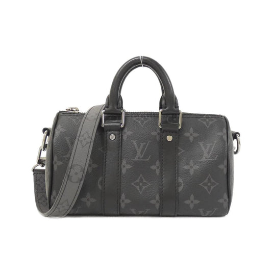 Louis Vuitton Coated Canvas Black Travel Bags
