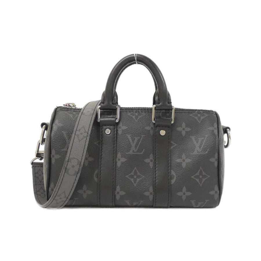 Louis Vuitton Coated Canvas Black Travel Bags