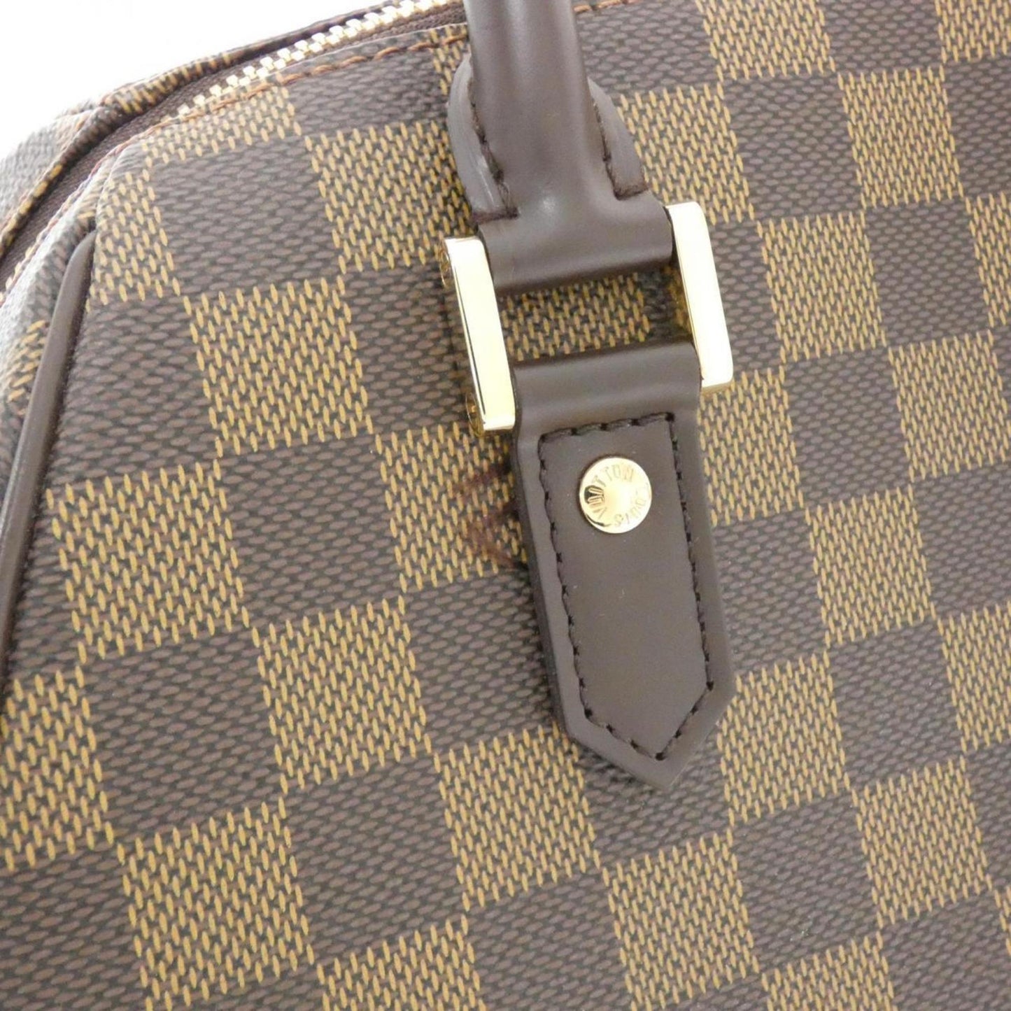Louis Vuitton Coated Canvas Brown Handbags