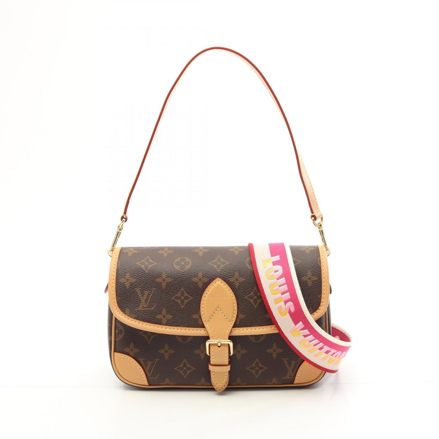 Louis Vuitton Monogram Canvas Brown Shoulder Bags