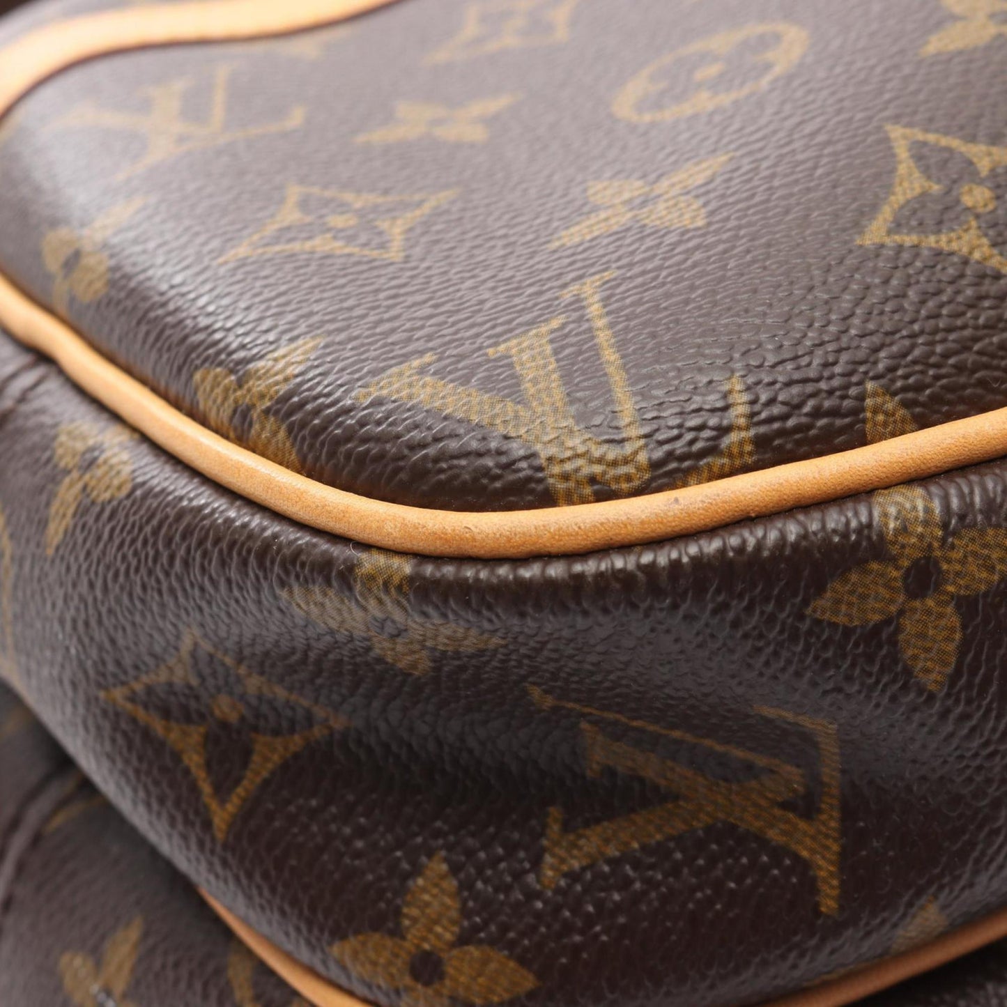 Louis Vuitton Coated Canvas Brown Shoulder Bags